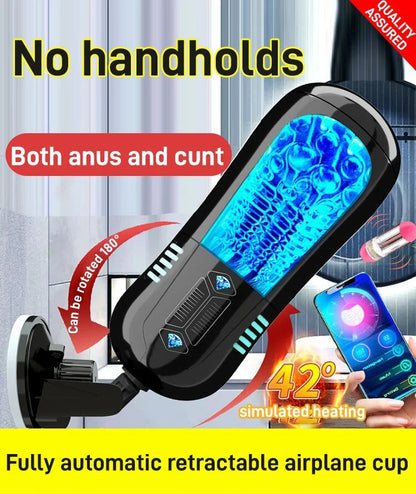 đ[Discreet DeliveryăFully automatic, hands-free retractable relaxation cup